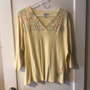 Woman’s size 2XL- v neck shirt